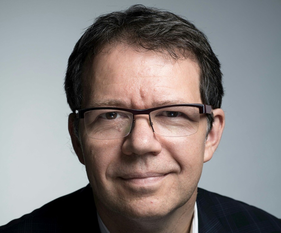 الباحث ميشال سادلان في نيويورك بتاريخ 25 أيلول/سبتمبر 2017 (ا ف ب)