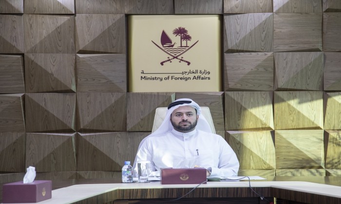 وزير الدولة بوزارة الخارجية القطرية محمد بن عبدالعزيز الخليفي (وزارة الخارجية القطرية)
