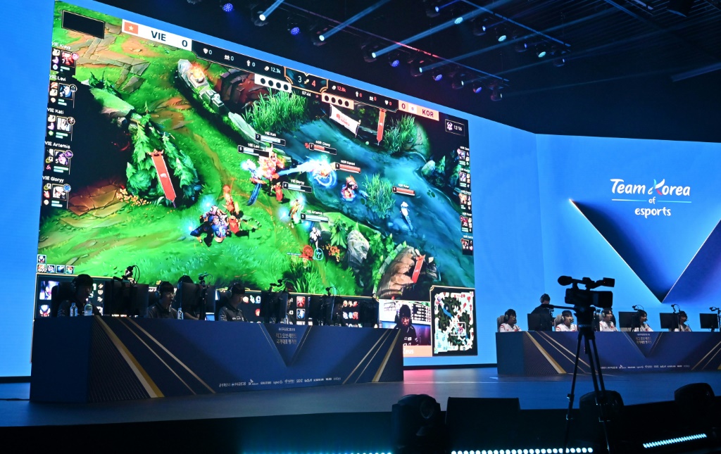 مواجهة كورية جنوبية-فيتنامية في League of Legends قبل الألعاب الآسيوية (ا ف ب)