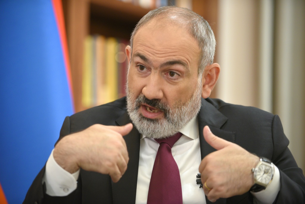 رئيس الوزراء الأرميني نيكول باشينيان (ا ف ب)