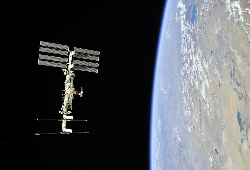 وتعد محطة الفضاء الدولية واحدة من مجالات التعاون القليلة التي لا تزال مستمرة بين موسكو وواشنطن (ا ف ب)   