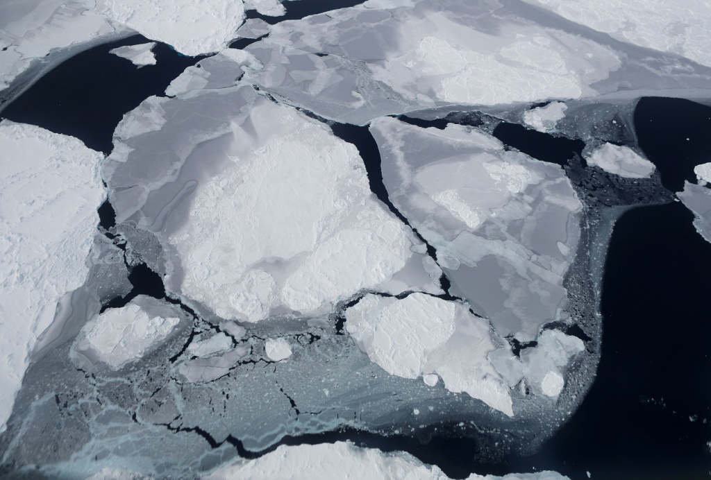 انخفض الجليد البحري في القارة القطبية الجنوبية بسرعة في السنوات الأخيرة (أ ف ب)   