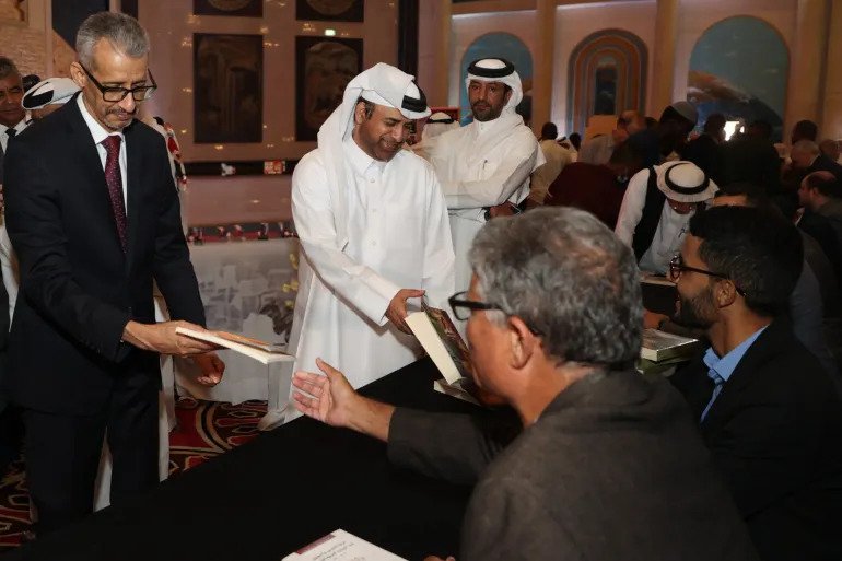 حفل إعلان الفائزين بجائزة كتارا للرواية في دورتها التاسعة في الدوحة (الجزيرة)