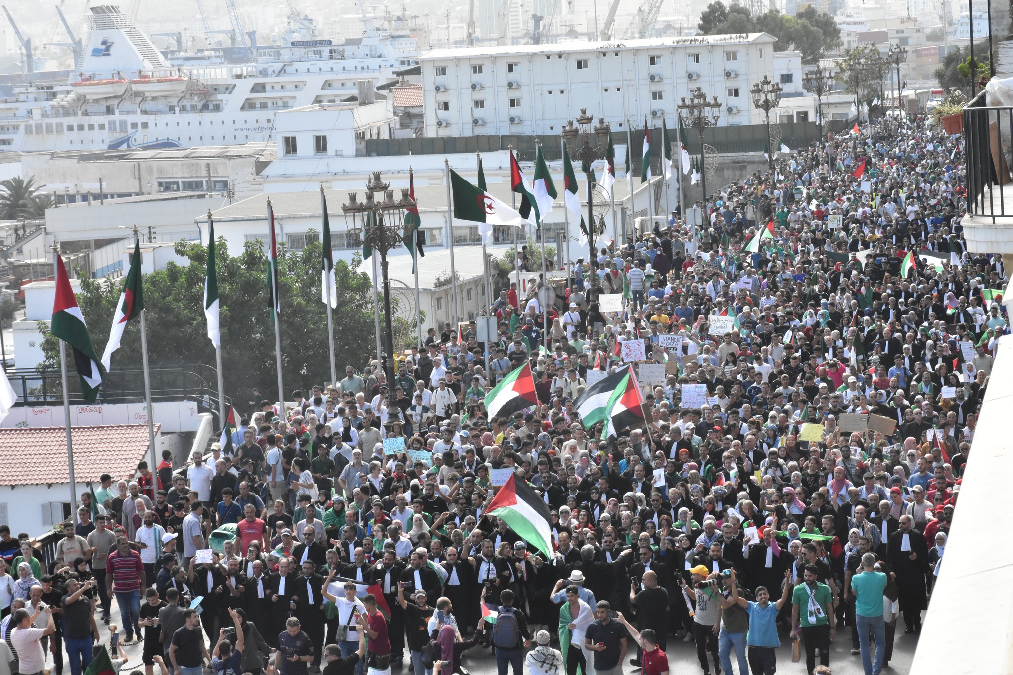 كانت أحزاب سياسية ومنظمات مدنية وهيئات رسمية، أطلقت دعوة للتظاهر في كل مناطق الجزائر، نصرة لغزة وفلسطين المحتلة (واقع التواصل)
