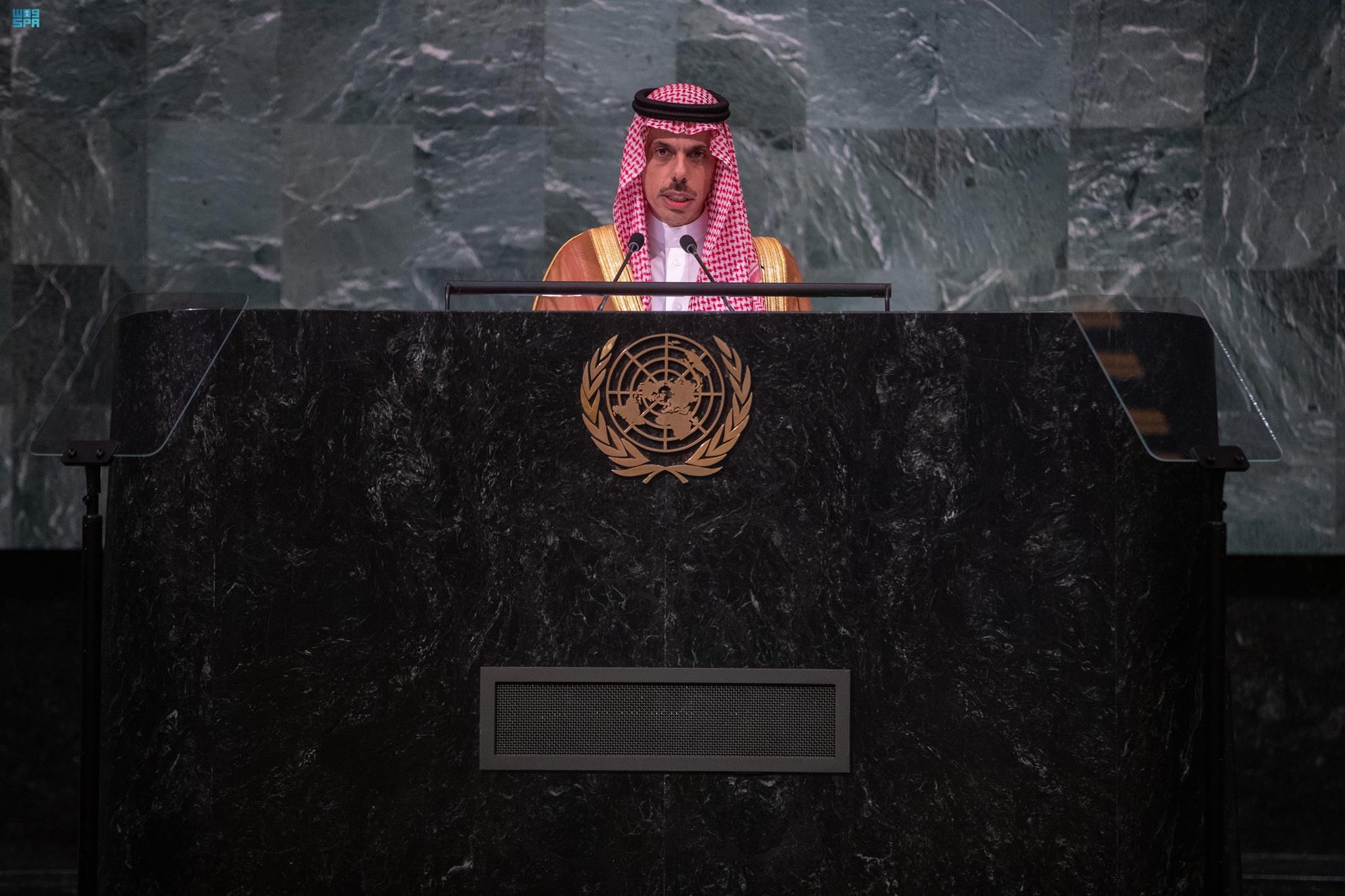 وزير الخارجية السعودي الأمير فيصل بن فرحان (الخارجية السعودية)