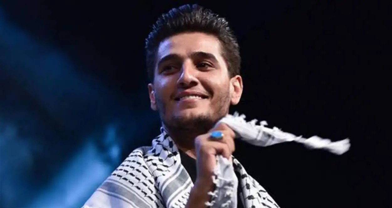 الفنان الفلسطيني محمد عساف (مواقع التواصل الاجتماعي)