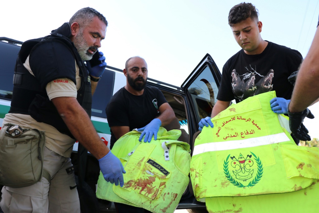 تشهد المنطقة الحدودية تبادلاً للقصف خصوصاً بين حزب الله وإسرائيل منذ أن شنّت اسرائيل العدوان على غزة (أ ف ب)