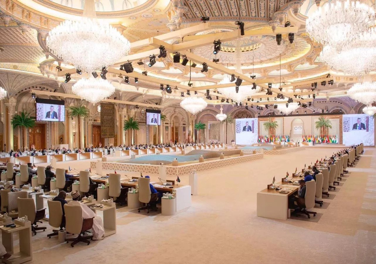 القمة العربية الإسلامية غير العادية في العاصمة السعودية الرياض، السعودية، 11 نوفمبر/ تشرين الثاني 2023 (وزارة الاعلام السعودي)