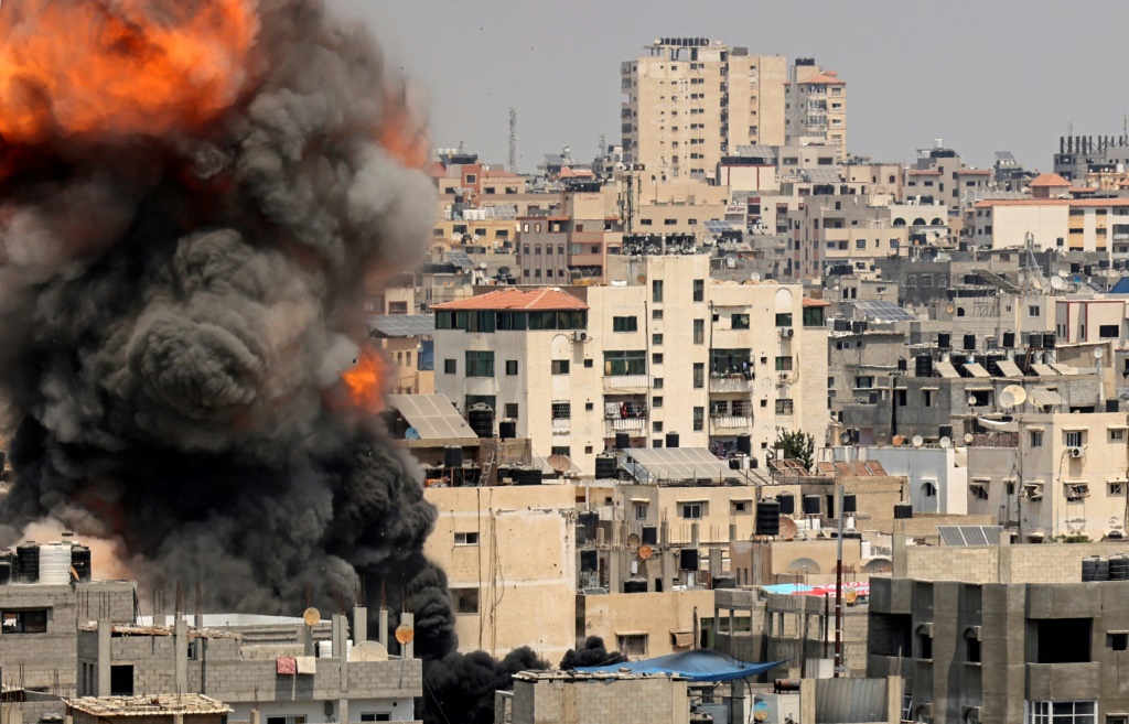 تعد هذه الهدنة الأولى من نوعها منذ بدء العدوان الإسرائيلي العنيف على قطاع غزة في السابع من أكتوبر الماضي (أ ف ب)