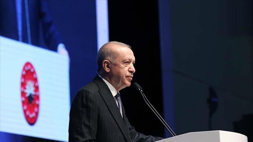 دافع الرئيس التركي رجب طيب أردوغان عن القضية الفلسطينية خلال فترة حكمه التي استمرت عقدين (الأناضول)  