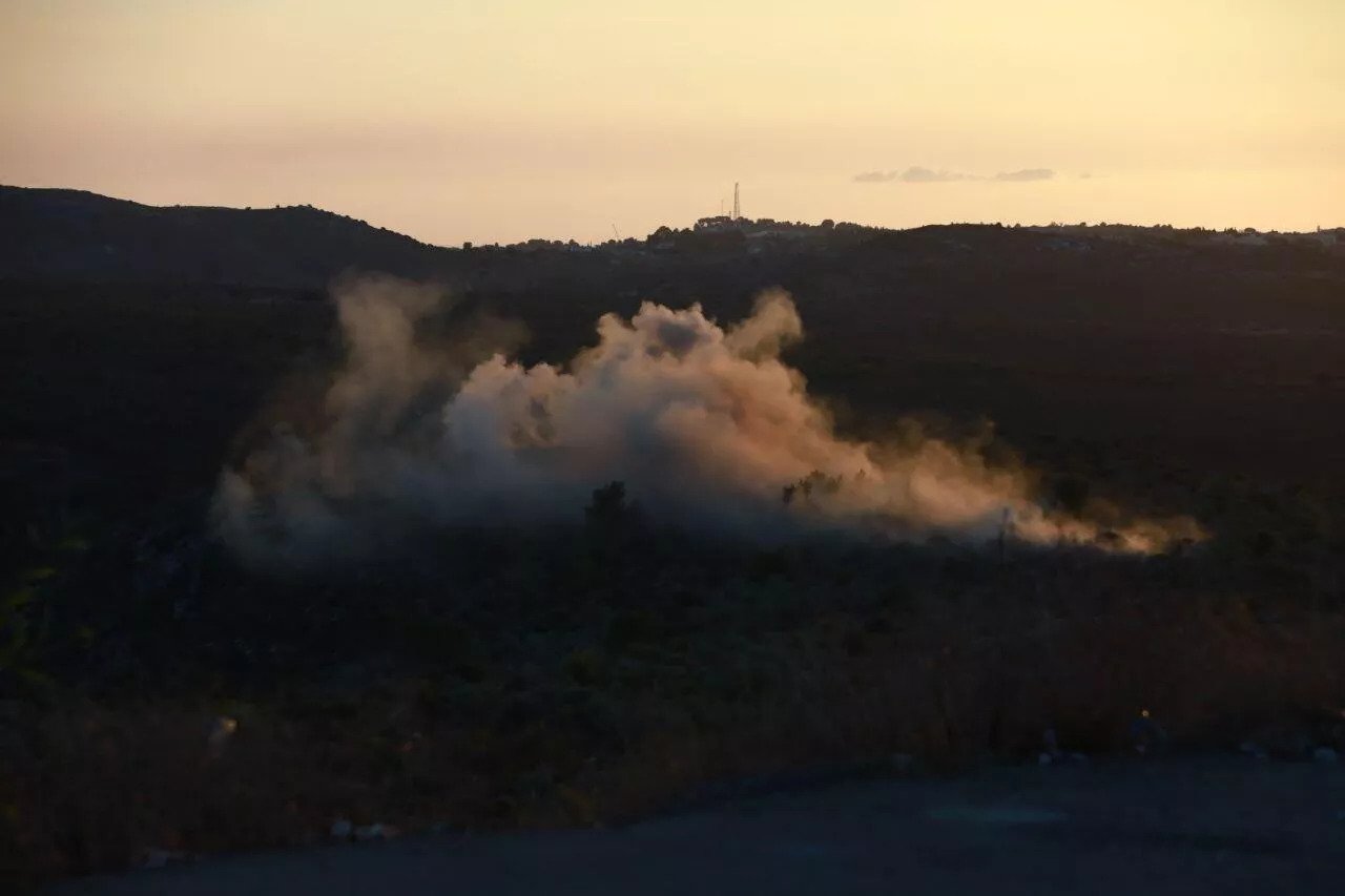 القصف المتبادل على الحدود اللبنانية الإسرائيلية (سبوتنيك)