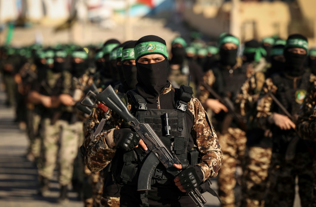 كتائب القسام الجناح العسكري لحركة حماس (أ ف ب)