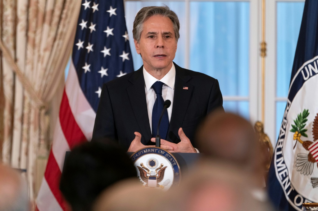 وزير الخارجية الامريكي أنتوني بلينكن (ا ف ب)