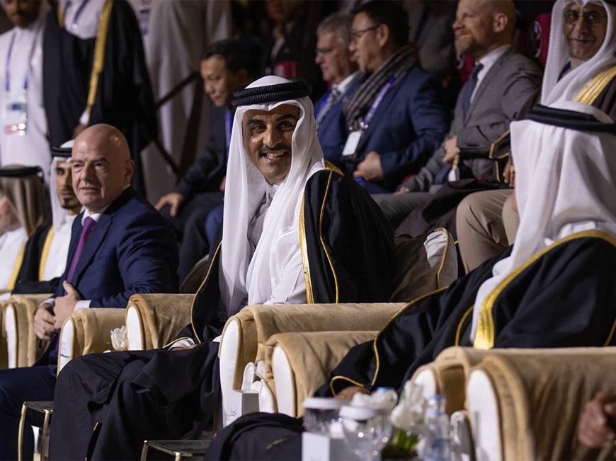 أمير قطر يفتتح بطولة كأس آسيا قطر 2023 (قنا)
