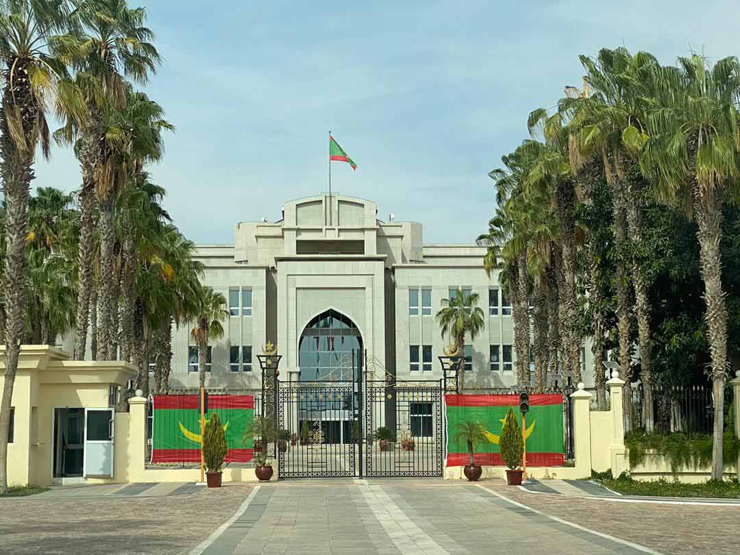 مبنى الرئاسة الموريتانية (موقع الرئاسة)