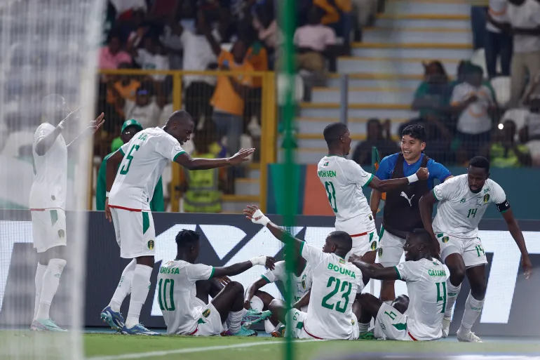 موريتانيا حققت أول فوز في تاريخ مشاركاتها بكأس أفريقيا (أ ف ب)