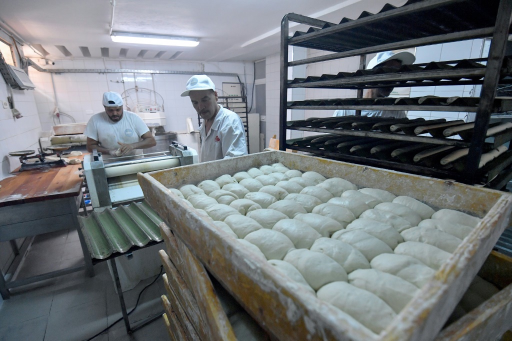مخبز في تونس في 7 آب/أغسطس 2023 (ا ف ب)