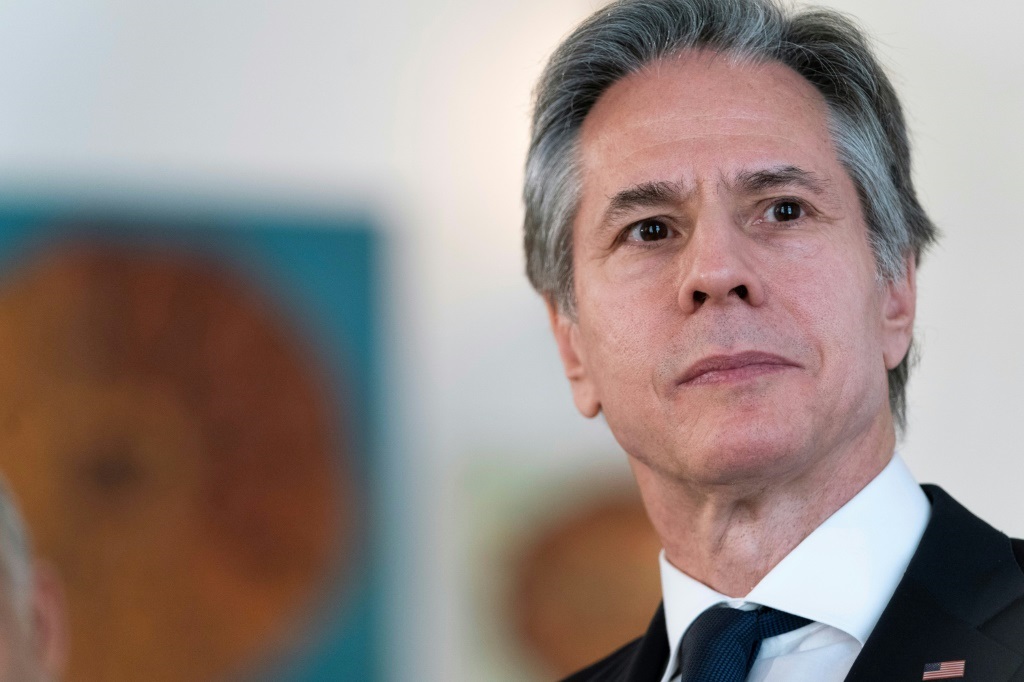 وزير الخارجية الأمريكي أنتوني بلينكين (ا ف ب)