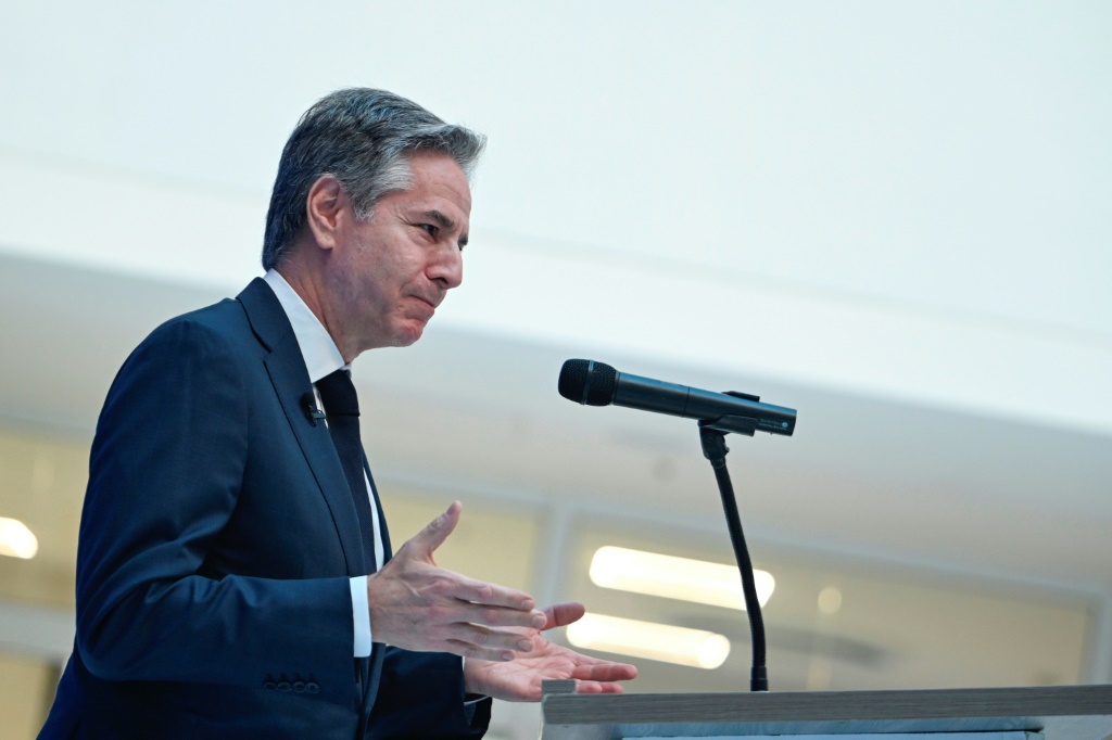 وزير الخارجية الأمريكي أنتوني بلينكن (أ ف ب) 