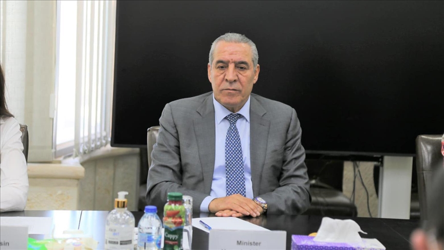  أمين سر اللجنة التنفيذية لمنظمة التحرير الفلسطينية، حسين الشيخ (الاناضول)