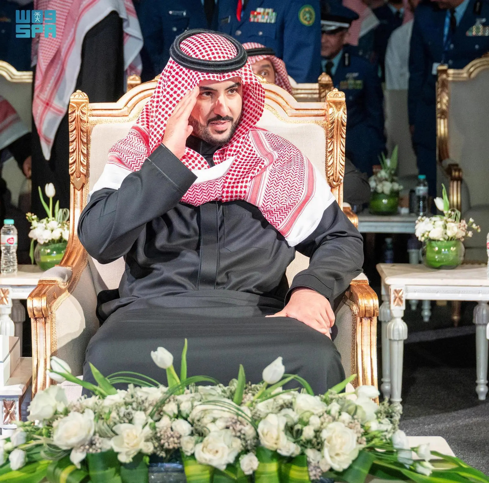 الأمير خالد بن سلمان بن عبدالعزيز وزير الدفاع السعودي (واس)