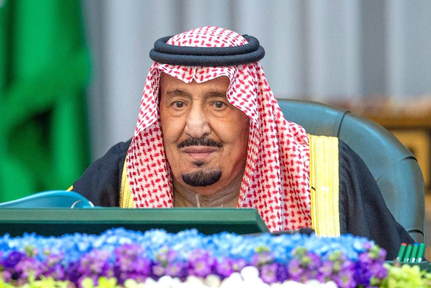 خادم الحرمين الشريفين مترئساً جلسة مجلس الوزراء في الرياض (واس)