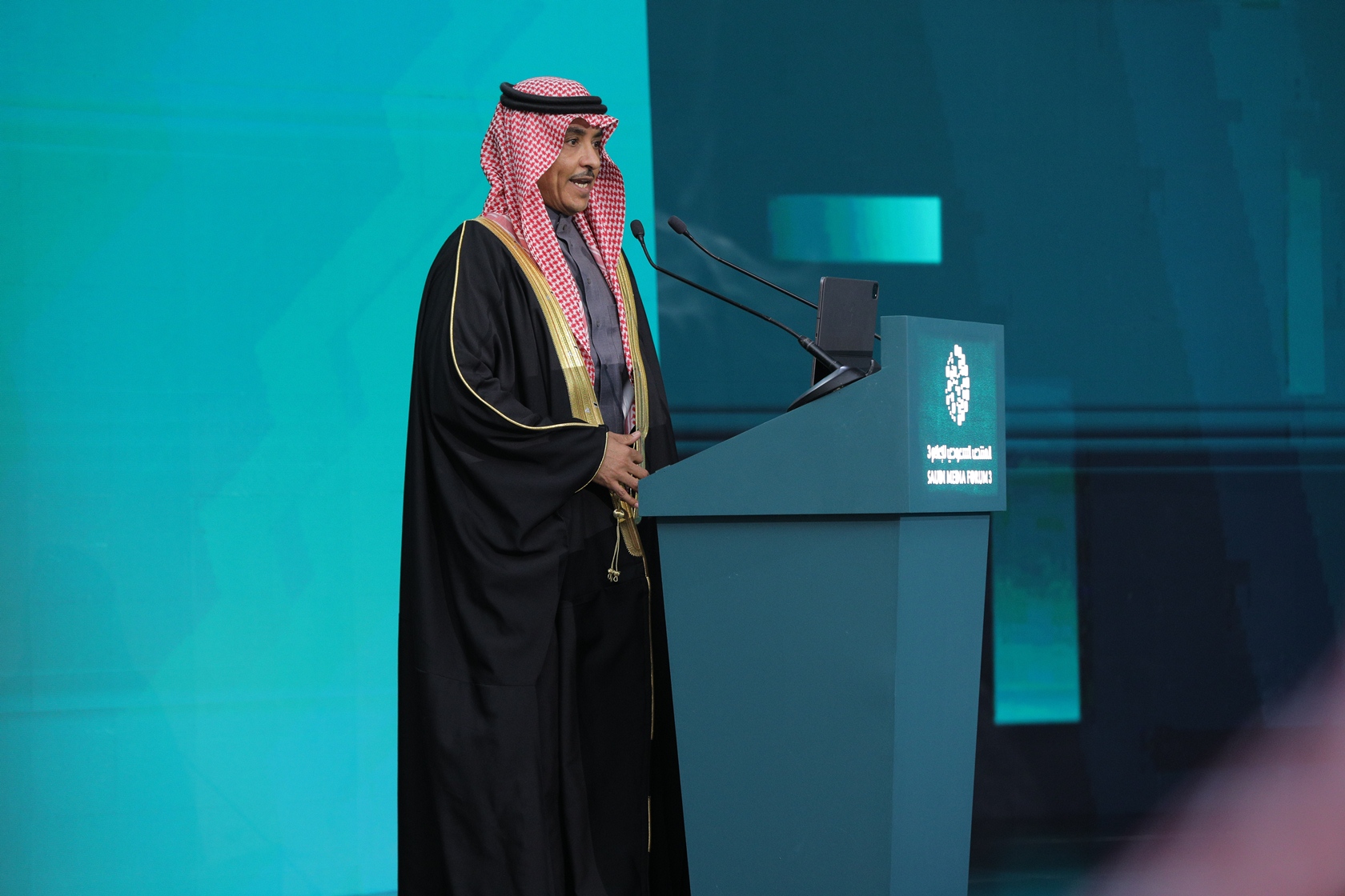 وزير الإعلام الأستاذ سلمان بن يوسف الدوسري (وزارة الاعلام السعودية)