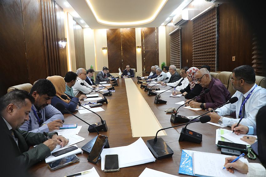 اجتماع لجنة التنسيق اليمنية ومنظمة الصحة العالمية