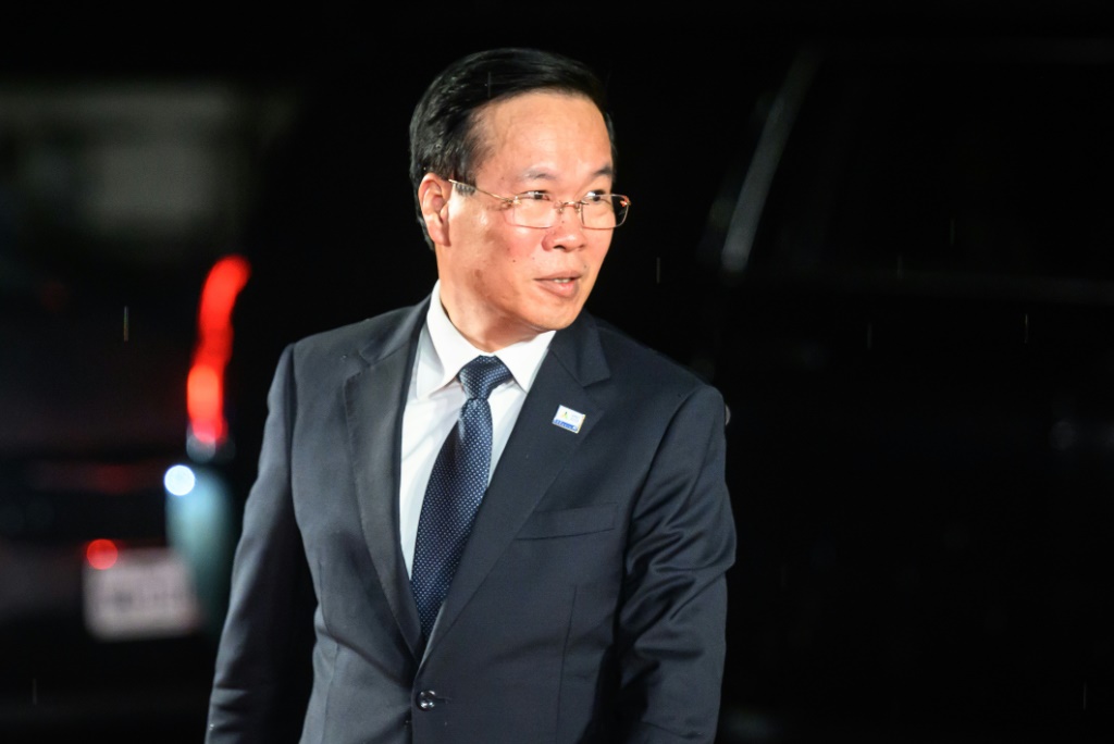 أعلنت الحكومة الفيتنامية، اليوم الأربعاء، أن الرئيس فو فان ثونج استقال من منصبه بعد عام واحد فقط في منصبه (أ ف ب)   