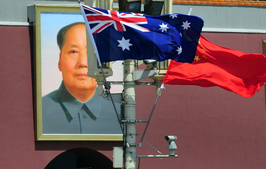 وتوترت العلاقات الثنائية بين أستراليا والصين بعد الحكم بالإعدام مع وقف التنفيذ على كاتب منشق صيني أسترالي. (أ ف ب)   