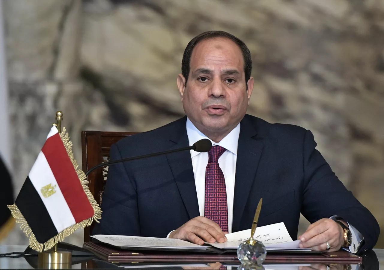 الرئيس المصري عبد الفتاح السيسي في مصر، 11 ديسمبر كانون الأول 2017 (سبوتنيك)