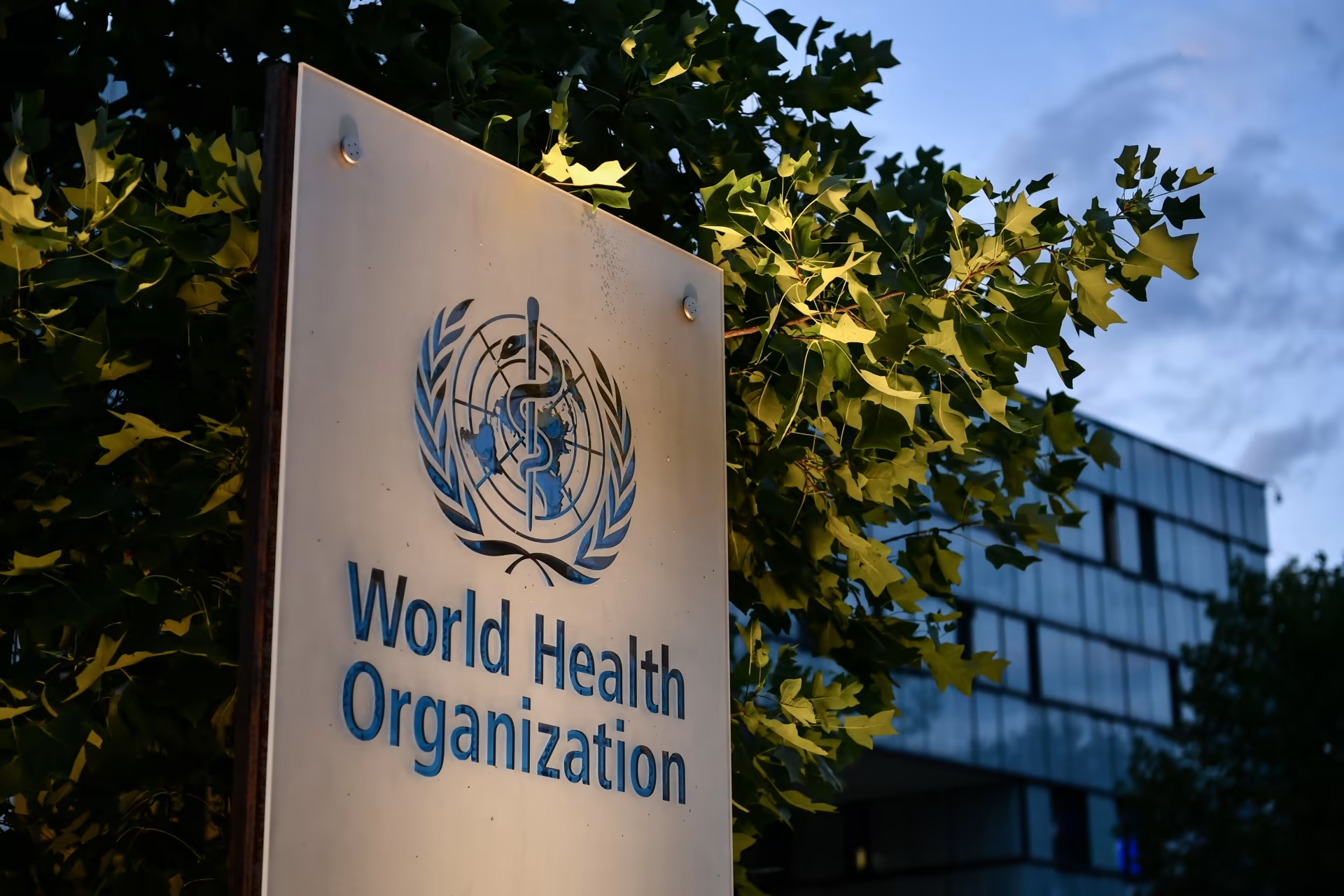 مقر منظمة الصحة العالمية في مدينة جنيف السويسرية (أ ف ب)