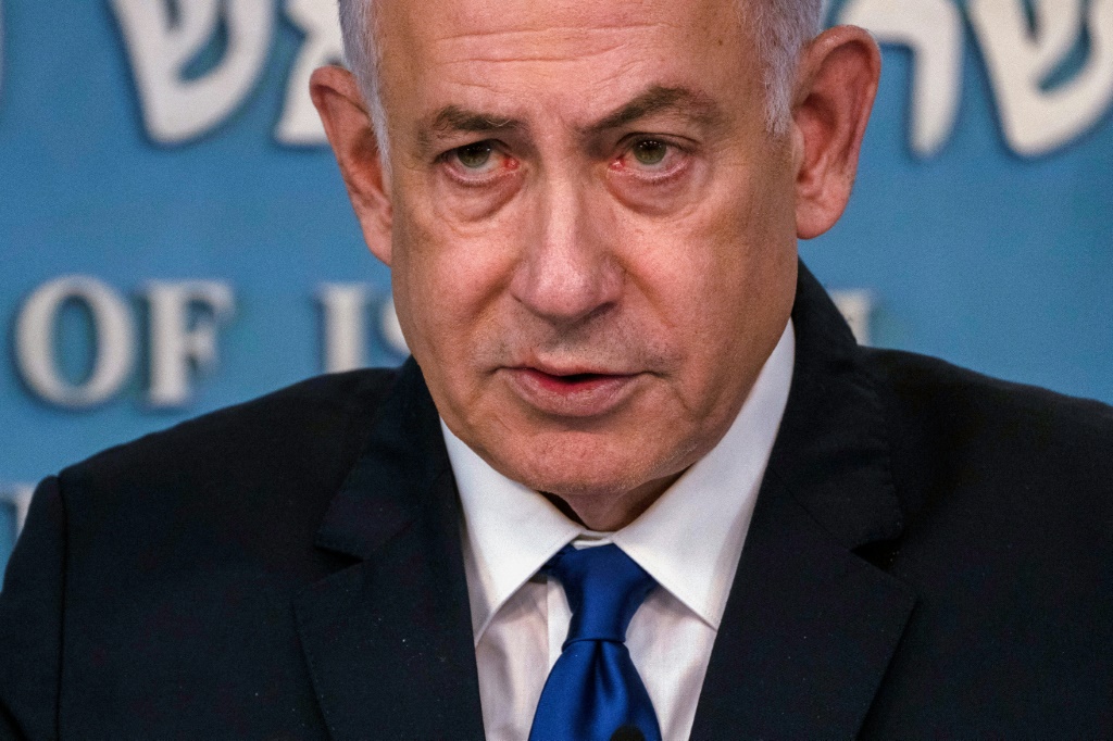 رئيس وزراء حكومة الاحتلال الإسرائيلي بنيامين نتنياهو (ا ف ب)