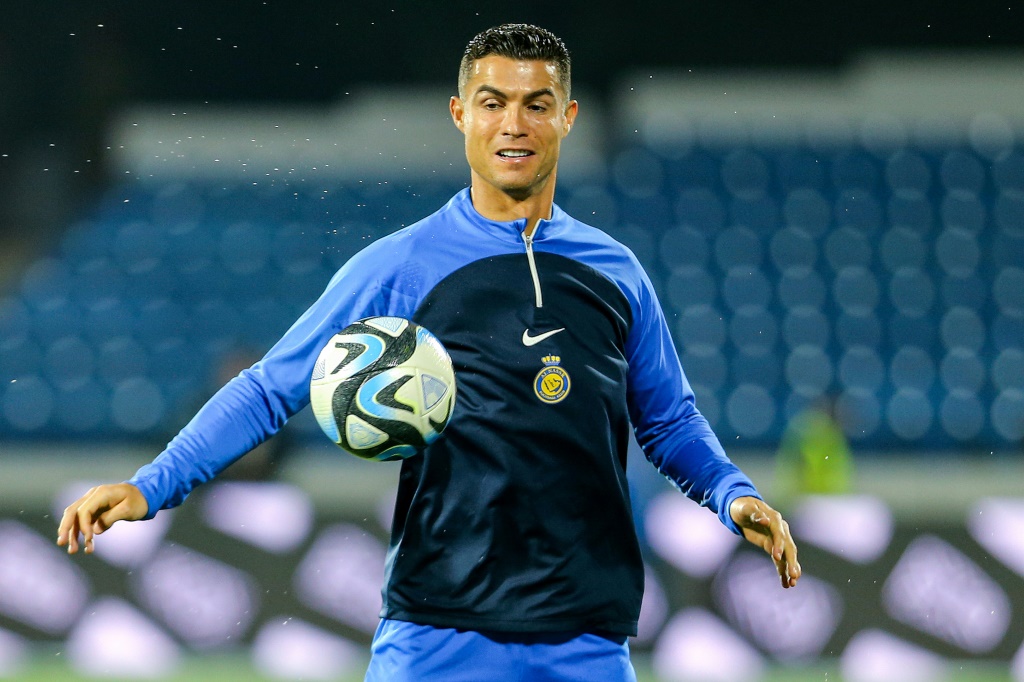 سيخوض رونالدو بطولته الكبرى الـ11 مع منتخب بلاده (ا ف ب)