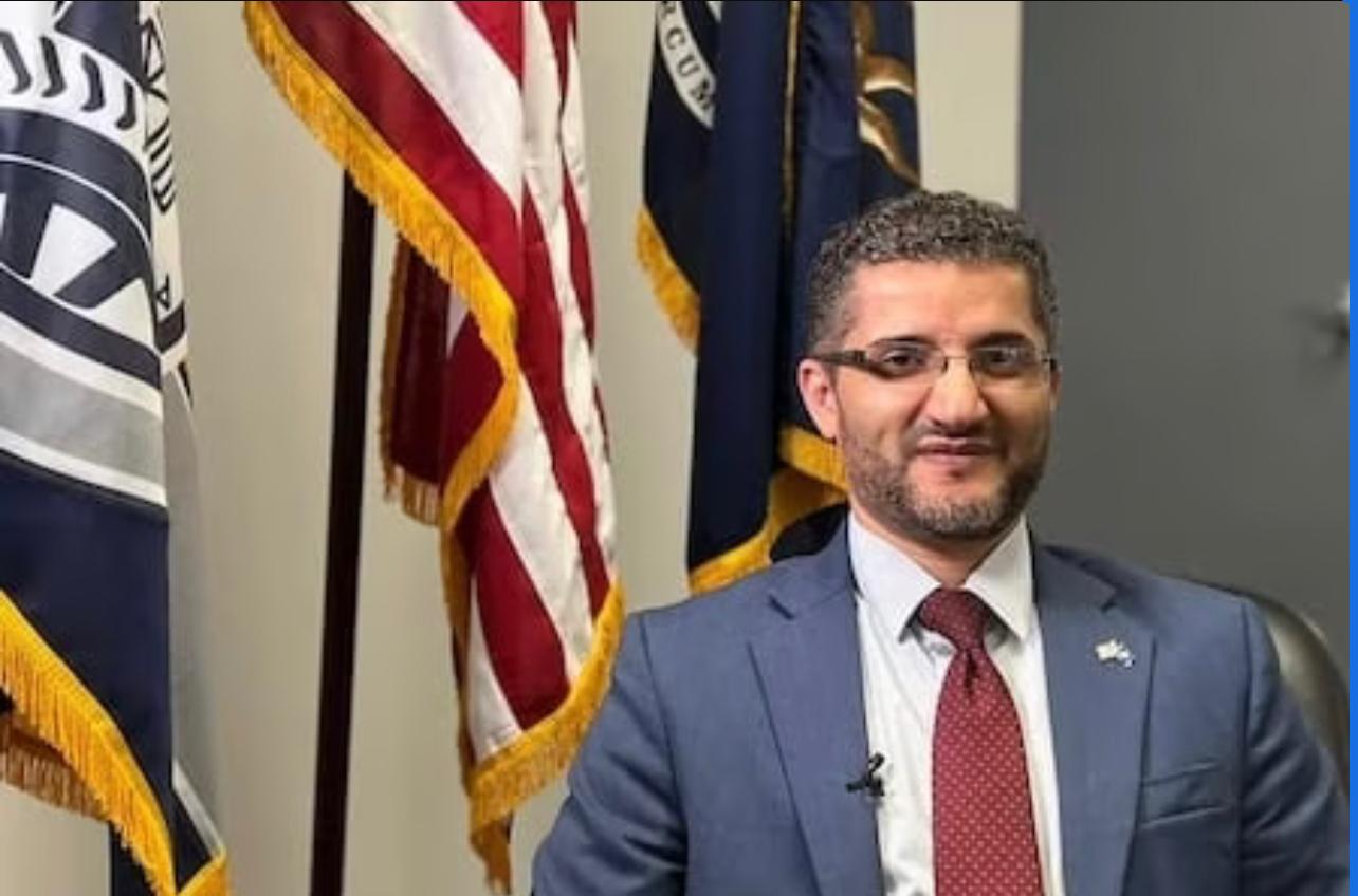 د.أمير غالب عمدة مدينة هامترامك الأمريكية (مواقع التواصل الإجتماعي)