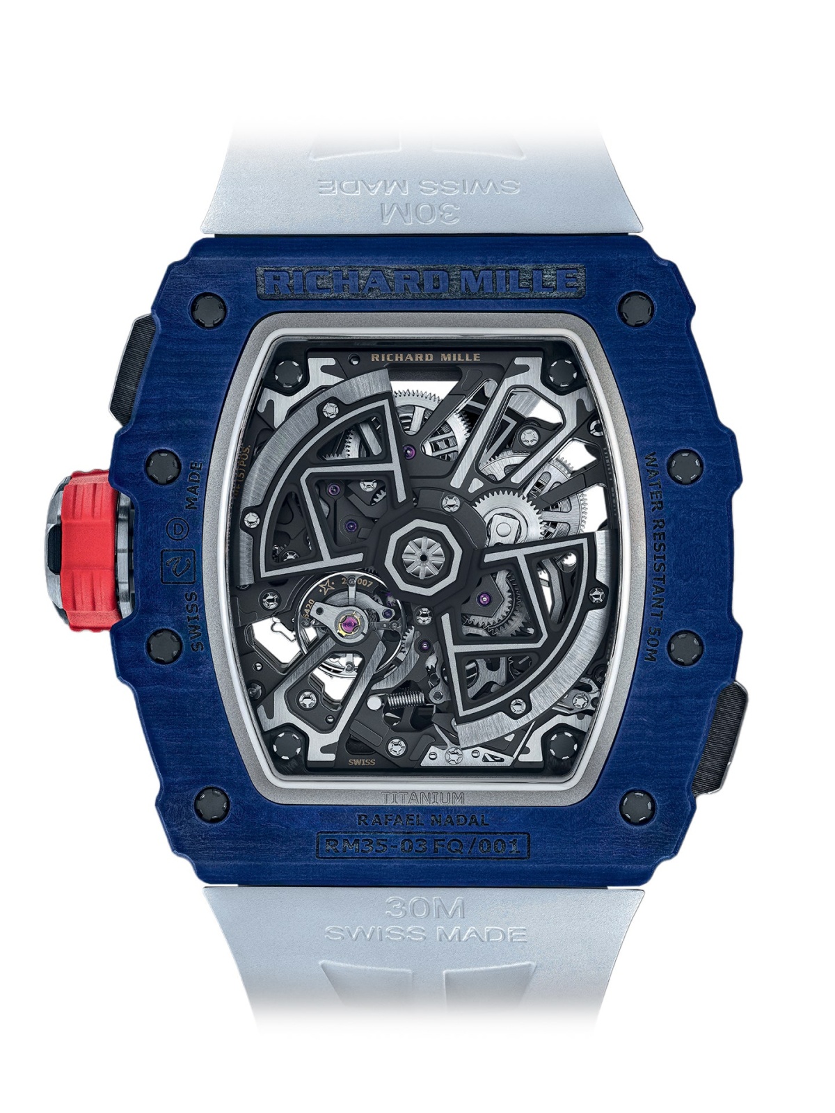 ساعة رياضية أنيقة على اسم رافاييل نادال - المصدر: Richard Mille