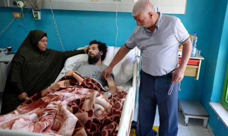  الأسير الفلسطيني المحرر معزز خليل عبيات (اعلام فلسطيني)