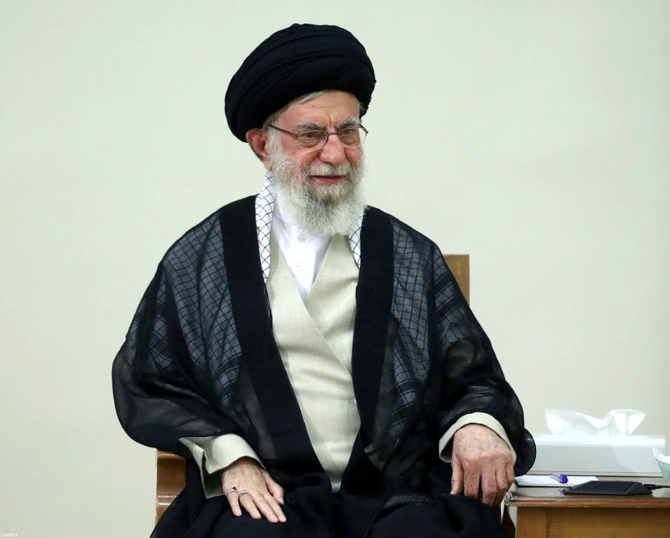 المرشد الأعلى الإيراني، علي خامنئي (أ ف ب)