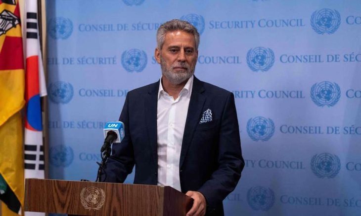 مهند هادي منسق الشؤون الإنسانية في الأرض الفلسطينية المحتلة (الأناضول)