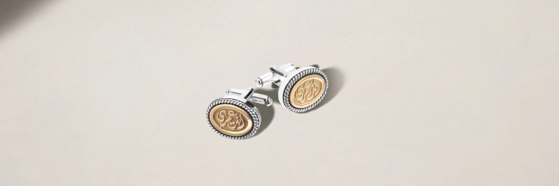 ارتقِ بإطلالتك: أفضل الـCufflinks للرجال من العلامات الفاخرة ( الرجل)