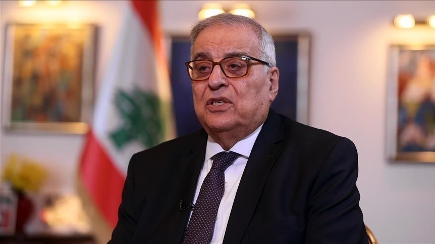 وزير الخارجية اللبناني، عبد الله بو حبيب (الاناضول)