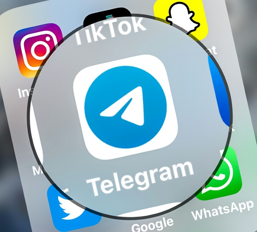 يتمتع تطبيق Telegram بشعبية كبيرة في الدول السوفييتية السابقة (أ ف ب)   
