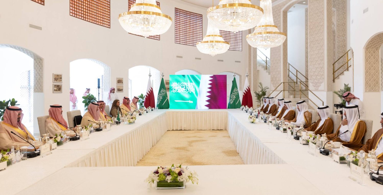 وزير الخارجية السعودي ونظيره القطري يترأسان اجتماع اللجنة التنفيذية لمجلس التنسيق السعودي القطري (الخارجية السعودية)