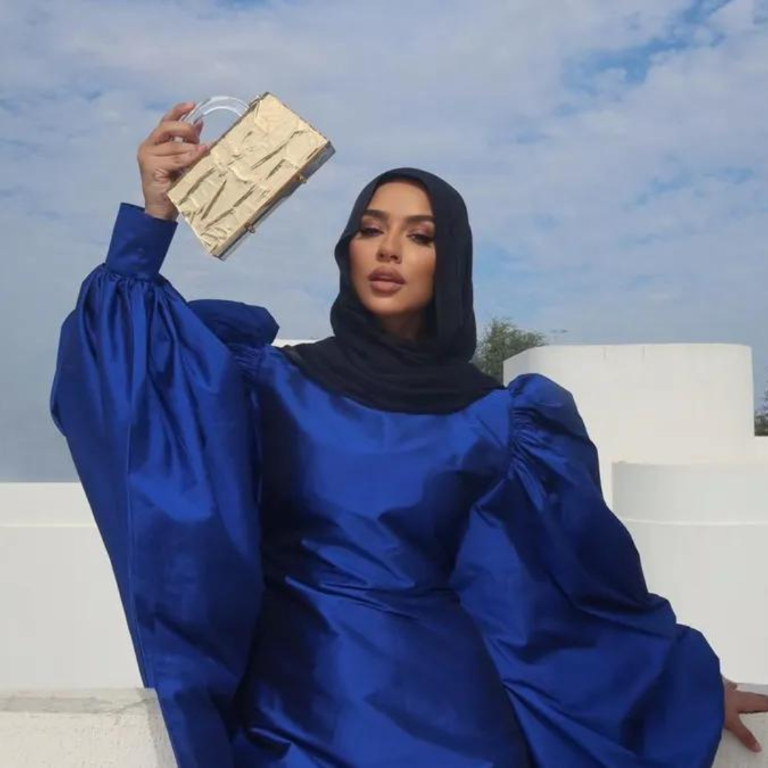 مدونة الموضة سهى طه - الصورة من حسابها على إنستغرام