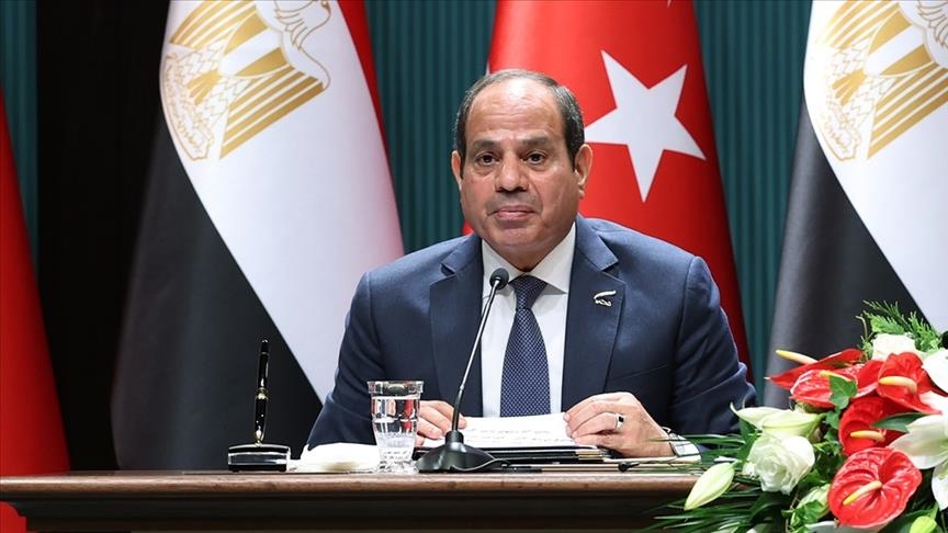 الرئيس المصري عبد الفتاح السيسي (الاناضول)