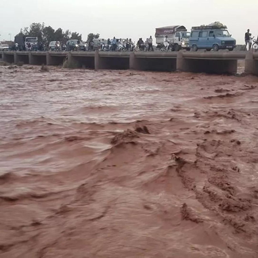 الجزائر والمغرب يستيقظان على كارثة طبيعية (سبوتنيك)