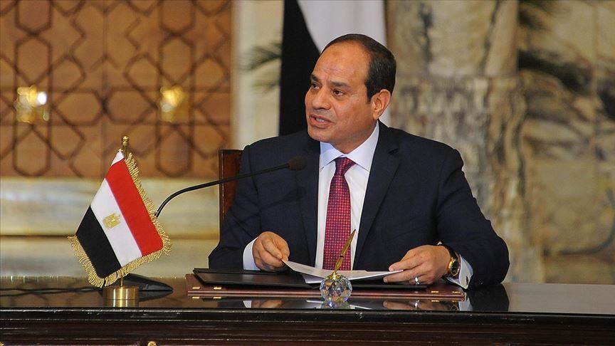 الرئيس المصري عبد الفتاح السيسي (الأناضول)