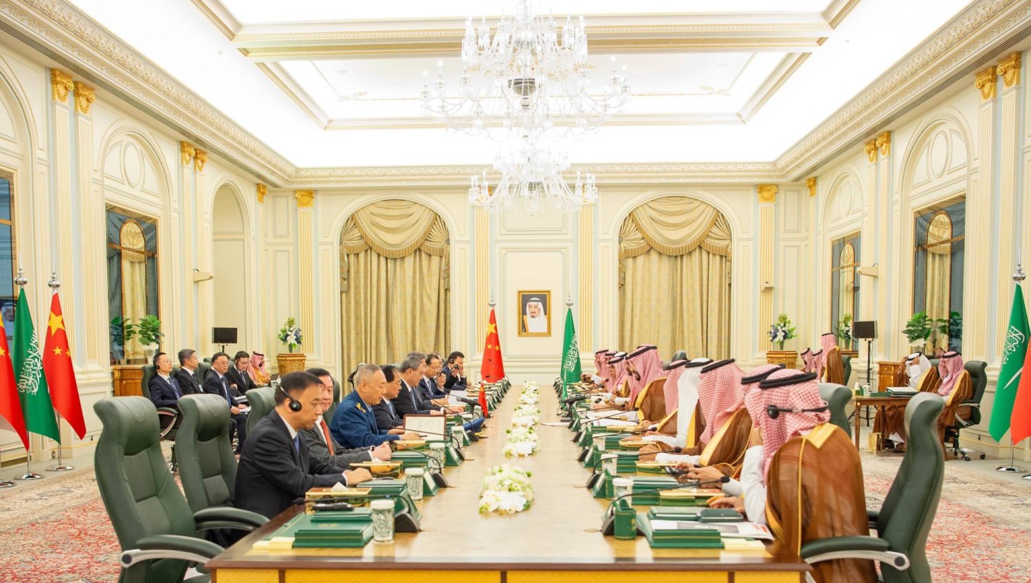 بلغ حجم التبادل التجاري بين البلدين 48 مليار دولار حتى يونيو 2024 (واس)