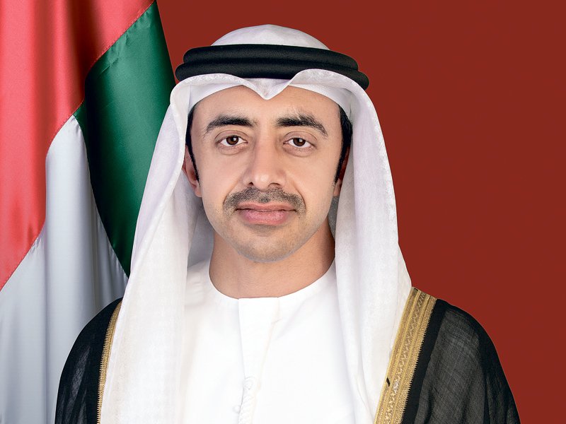 وزير الخارجية الإماراتي الشيخ عبد الله بن زايد آل نهيان (وام)
