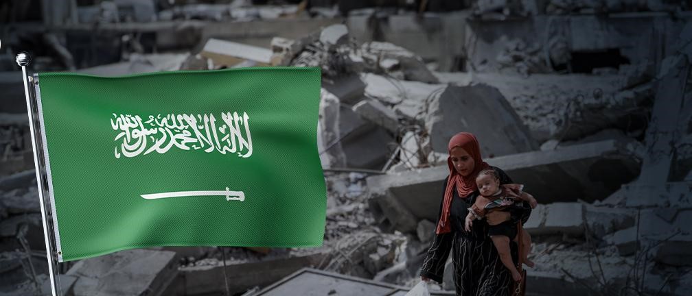 أكد الأمير محمد بن سلمان أنه لن يكون هناك تطبيع ما لم يكن هناك دولة فلسطينية، عاصمتها القدس الشرقية (جرافيك)